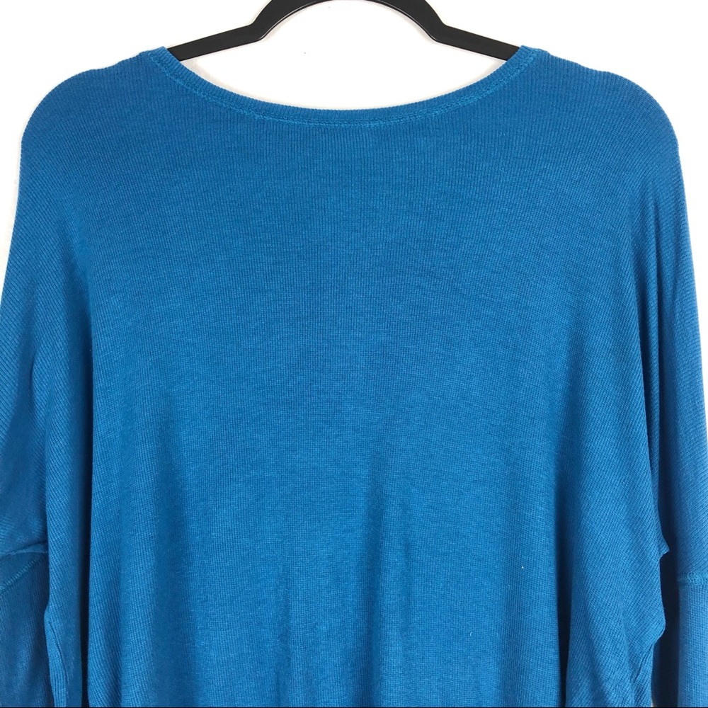 Abound From Nordstrom Long Sleeve Top Size S Blue - Picture 3 of 6